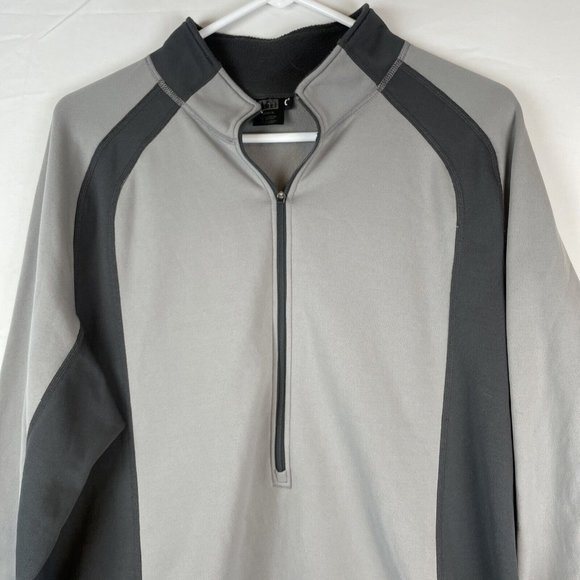 REI Pullover Men's Size Extra Large Gray Black Vintage Performance Stretch - Picture 3 of 8